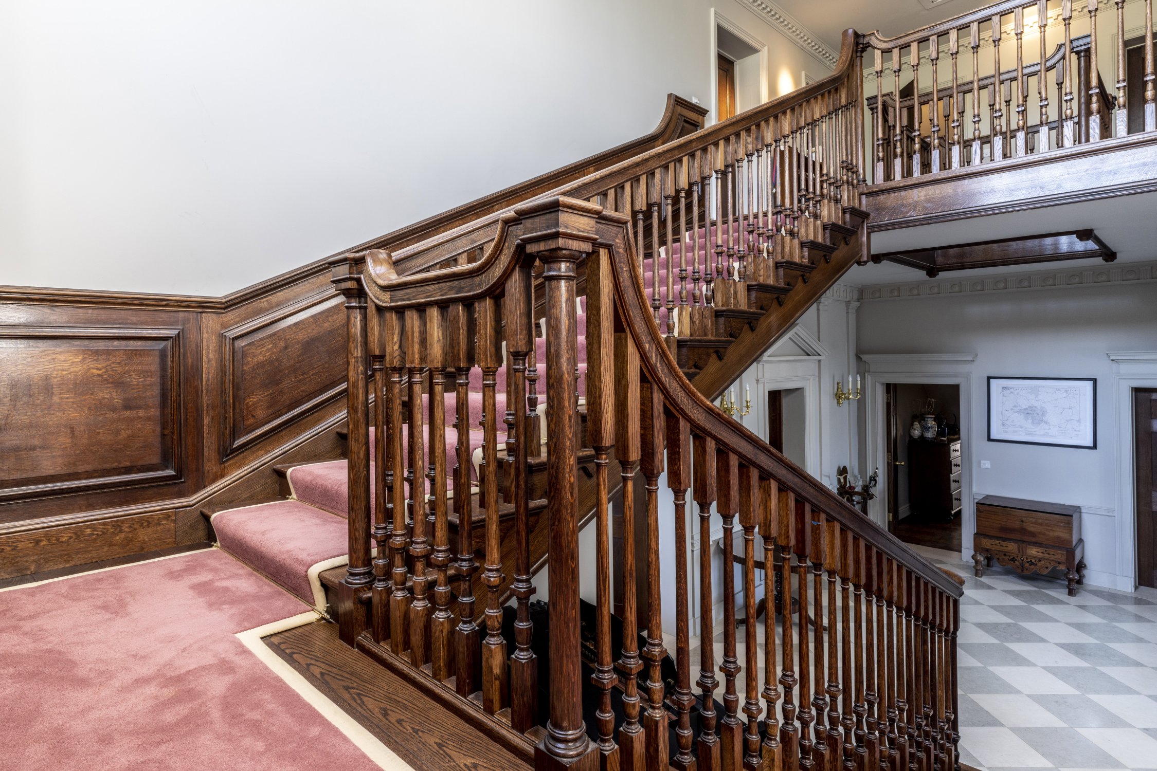 Stuart Interiors Sarah Beeny’s Oak Staircase & Library